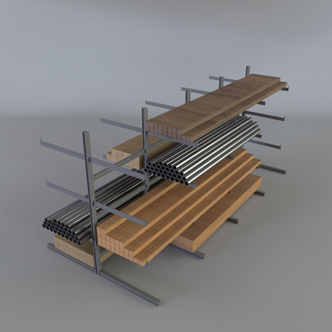 Heavy Duty Rack 3D - TurboSquid 1955774
