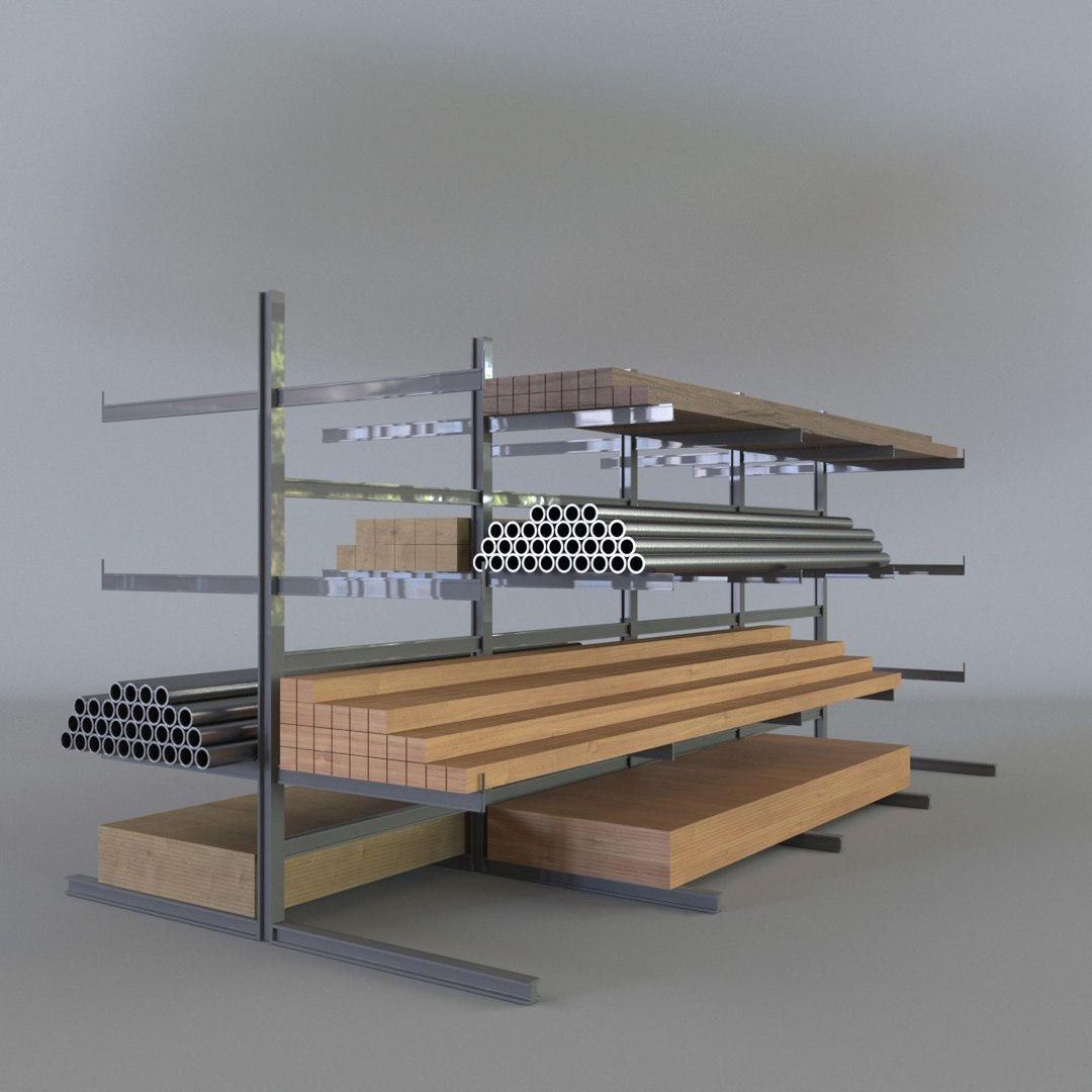 Heavy Duty Rack 3D - TurboSquid 1955774