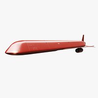 Kh-101 Cruise Missile - PBR Red