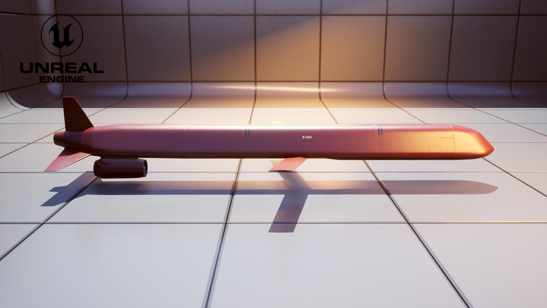 Kh-101 Cruise Missile - PBR Red 3D https://p.turbosquid.com/ts-thumb/Z1/ScLAr0/QK/ue3/jpg/1786115995/1920x1080/fit_q87/af1711437f71817eeab46cddecc450ee915b9226/ue3.jpg