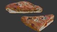 Baked Sandwich Cross-Section 3D Scan