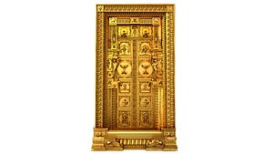 temple door 3D model