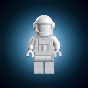 LEGO Astronaut Figure 3D Print Model 3D