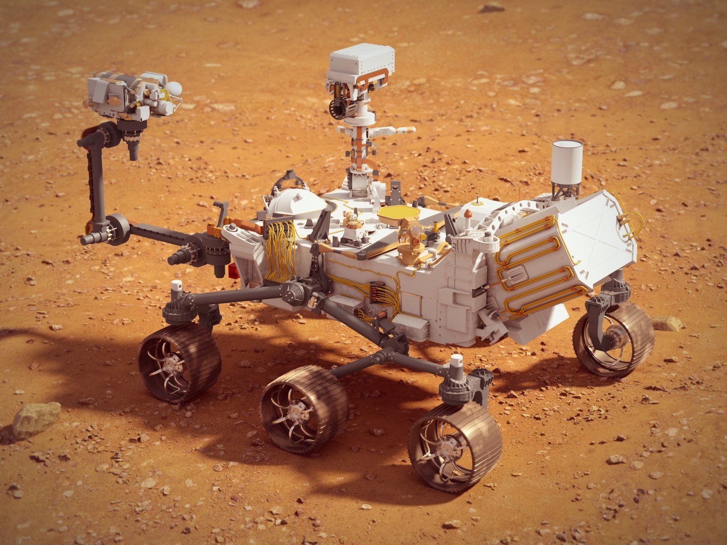 Perseverance Mars Rover 3D - TurboSquid 1728302