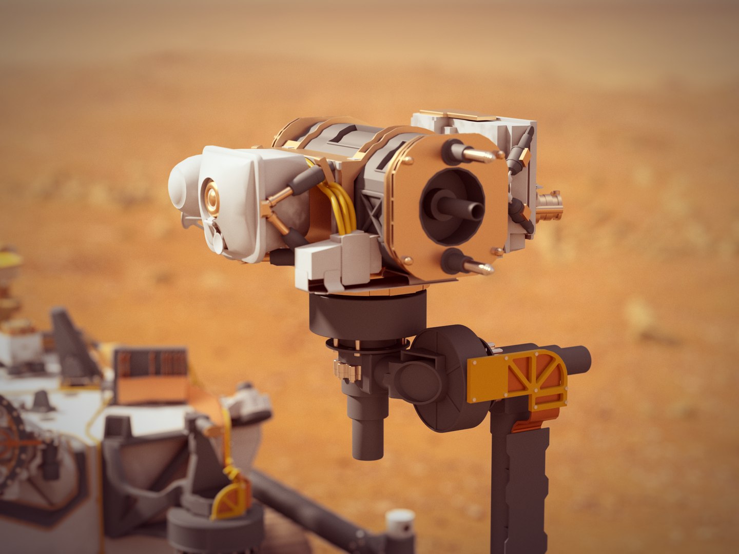 Perseverance Mars Rover 3D - TurboSquid 1728302