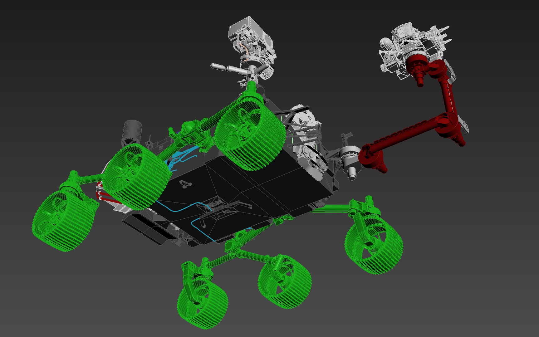 Perseverance Mars Rover 3D - TurboSquid 1728302