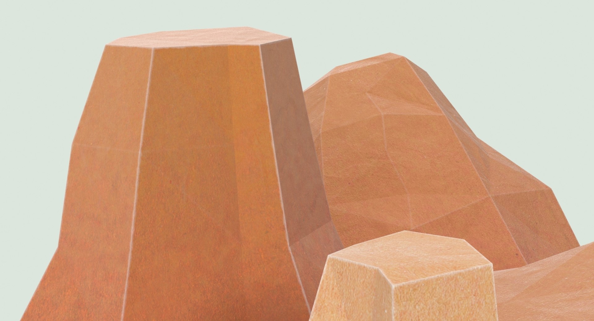 3d model boulders 1
