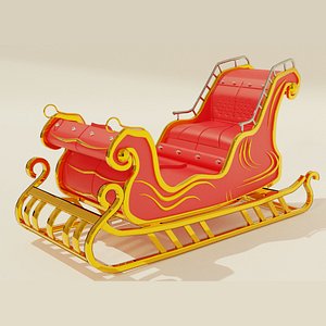 Santa Sleigh Christmas Sleigh