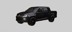 Volkswagen Amarok v6 black model