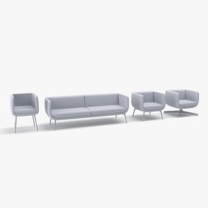 3D oddset deberenn lounge chairs