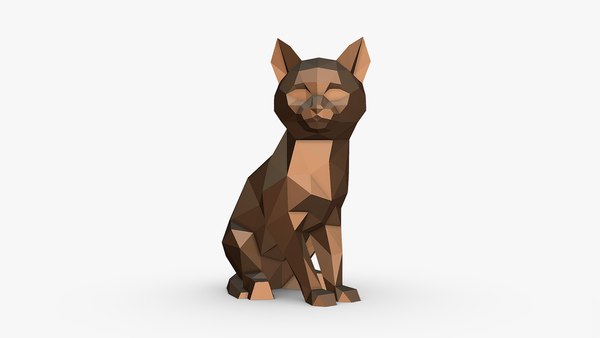 Cat 3d Model Turbosquid