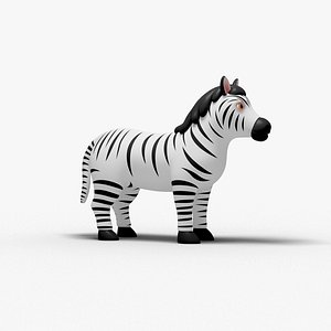 Zebra Cartoon model