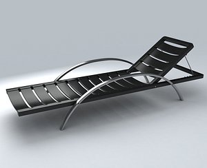 deckchair exterior 3d model