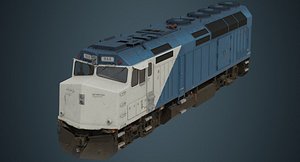 Diesel-Electric Locomotive 3D Models For Download | TurboSquid