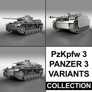 Panzer VI - Tiger - 132 - Produção Tardia Modelo 3D