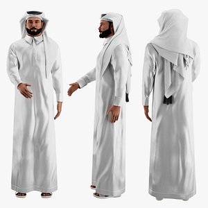 Arab Man handshake