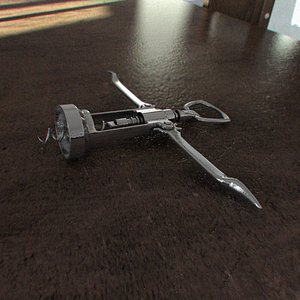 3d max cork screw corkscrew