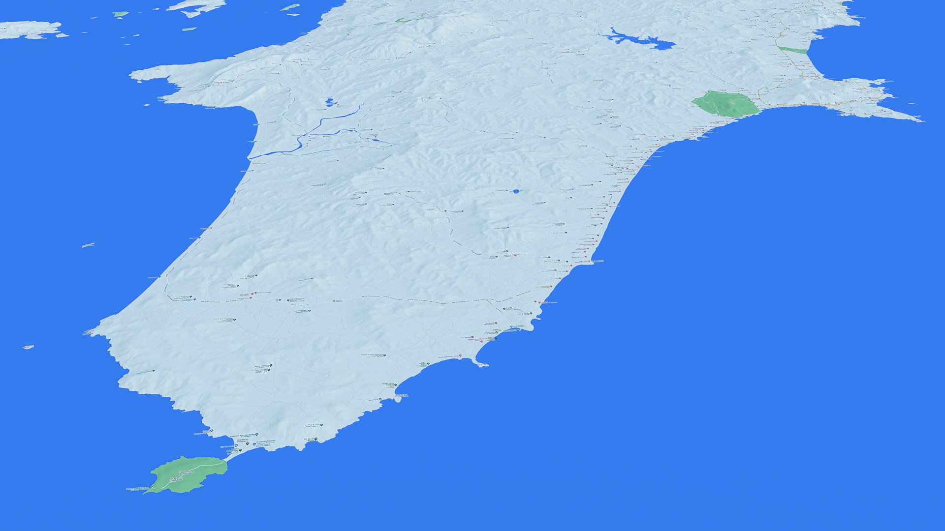 3D Rhodes Island Greece model - TurboSquid 2076396