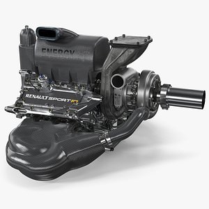 Renault Sport F1 Hybrid Power Unit 3D model