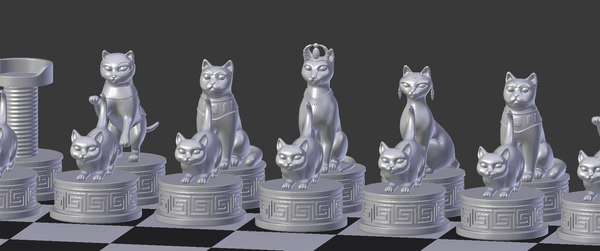 Xadrez em espiral Modelos 3D para impressão: 10.000 STL ・ Mito3D