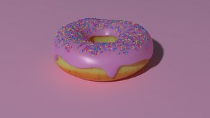 Pink Donut 3D