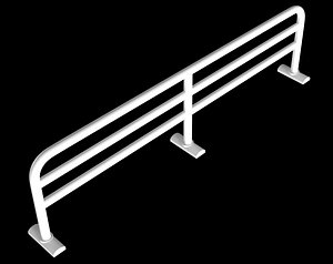 Fence Barricade 4 3D print model