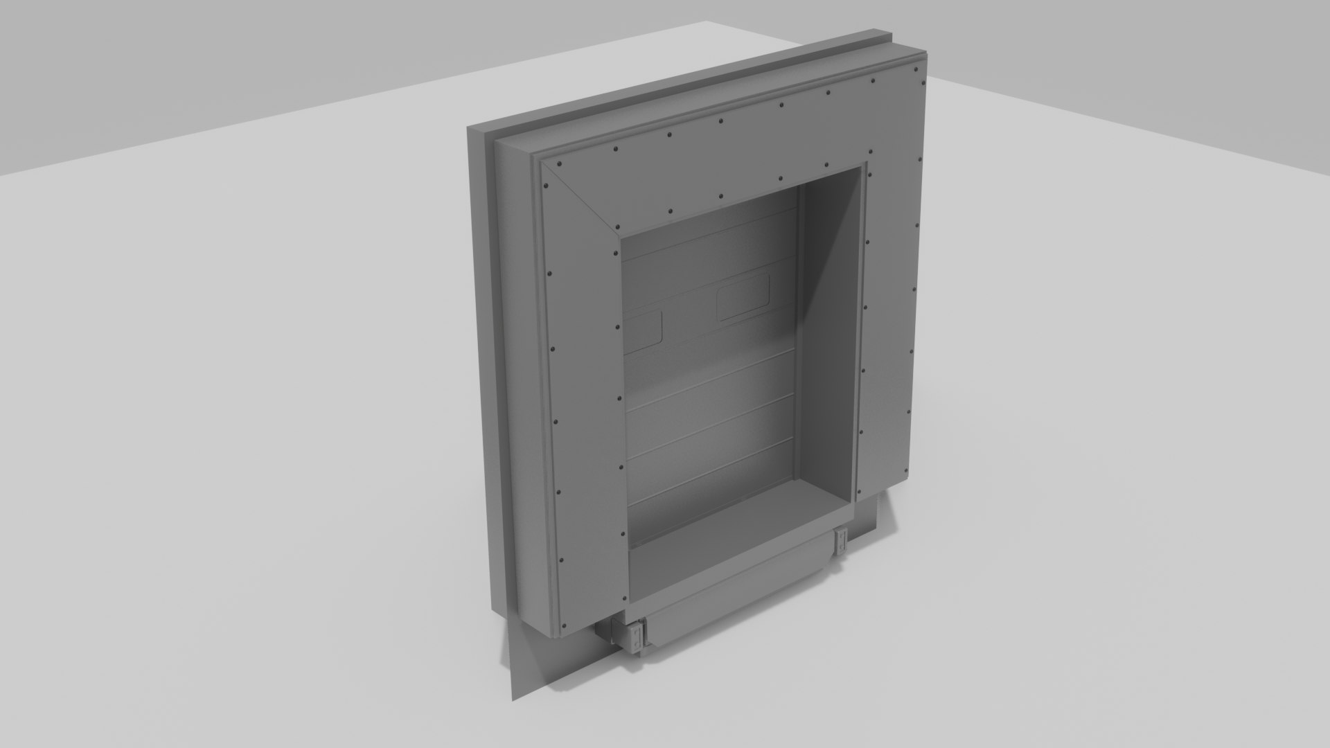 Loading Dock Door 3D - TurboSquid 1880843