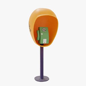 3D orelhao telesp 70s