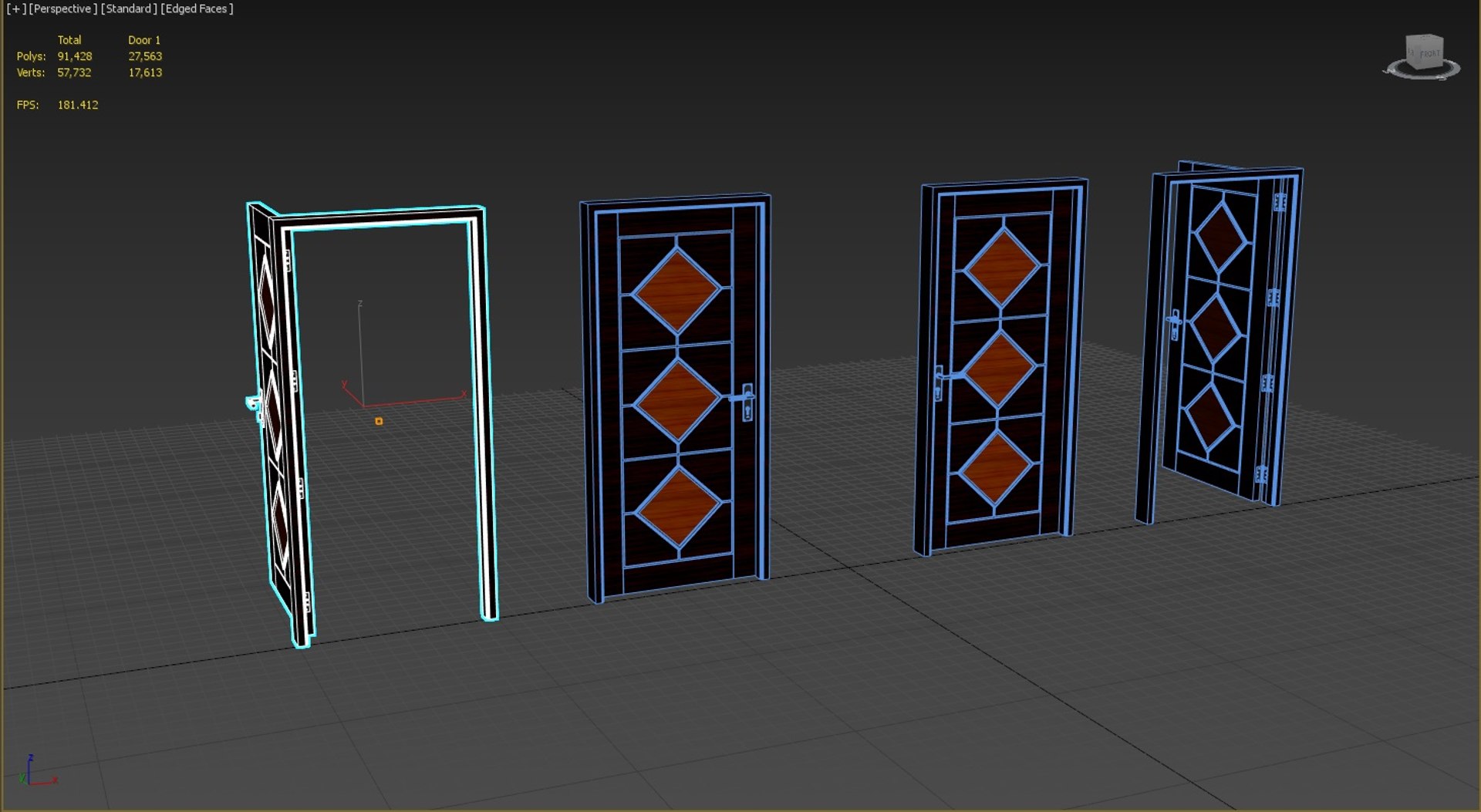 3D Door Design 47 - TurboSquid 2213701