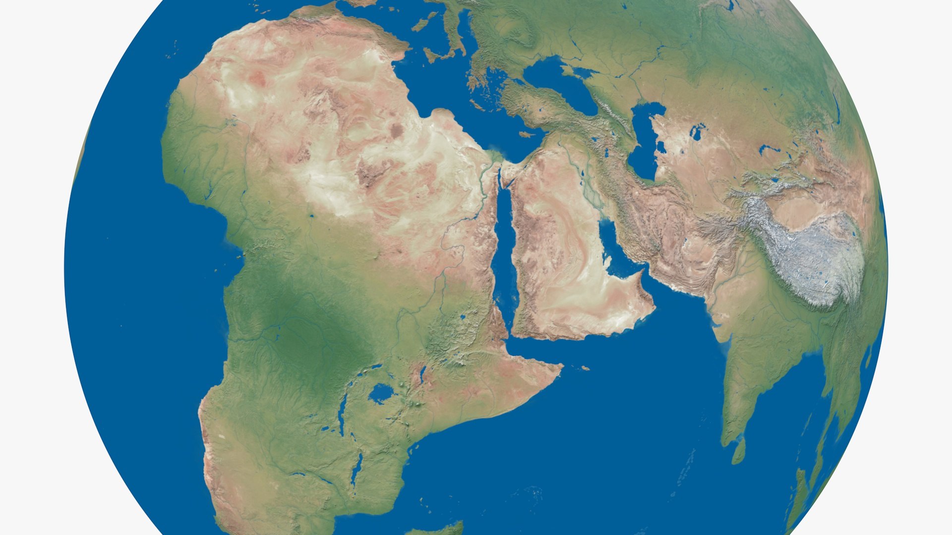 16K Earth Realistic World Globe 3D - TurboSquid 2150361
