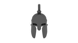 3D Spartan Helmet