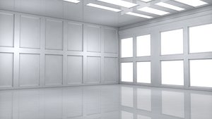 sci fi room 3D