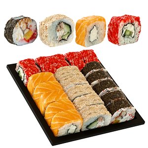 Sushi Set 3D model