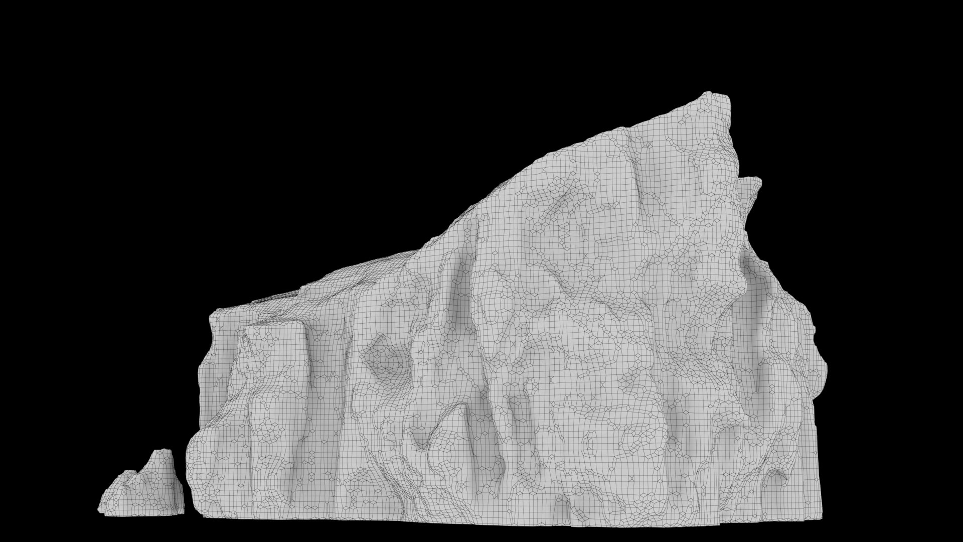 Cliff 3D Model - TurboSquid 2126573