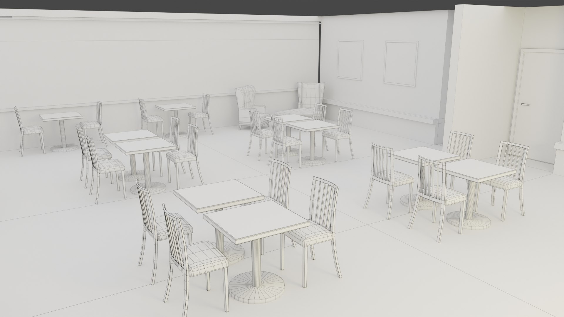 3D Bakery Pastries And Coffee Shop Low-poly 3D Model - TurboSquid 2316071