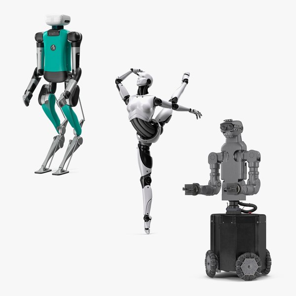 Rigged Robots Collection 9 3D Model - TurboSquid 2114858