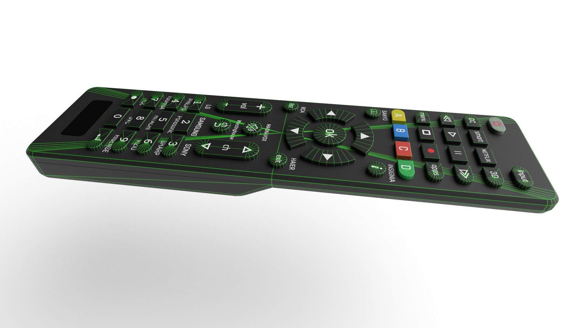 3D Universal Remote - TurboSquid 2241472