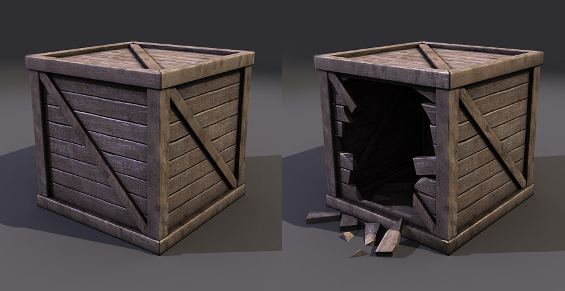 Crate Games 3d Obj