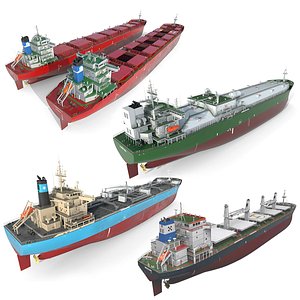 3D tanker ships