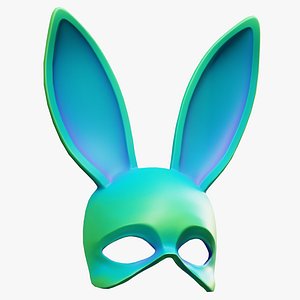 3D Rabbit Bunny Mask - TurboSquid 2047583