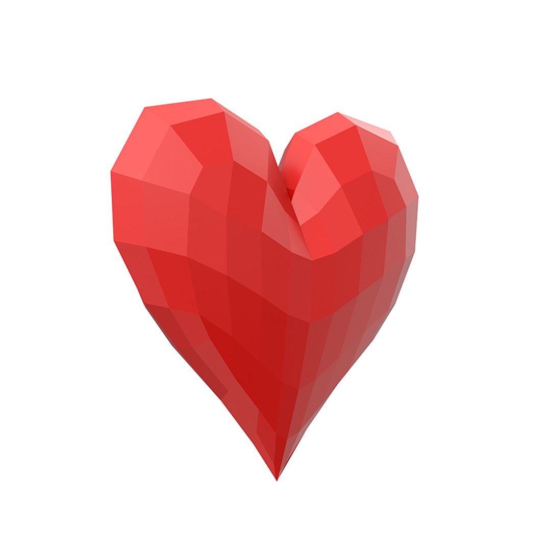 Heart simple model - TurboSquid 1374959