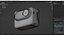 Action Camera  Insta360 GO 3 Standalone 3D model