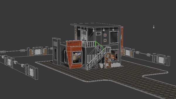 Building structure model - TurboSquid 1571384