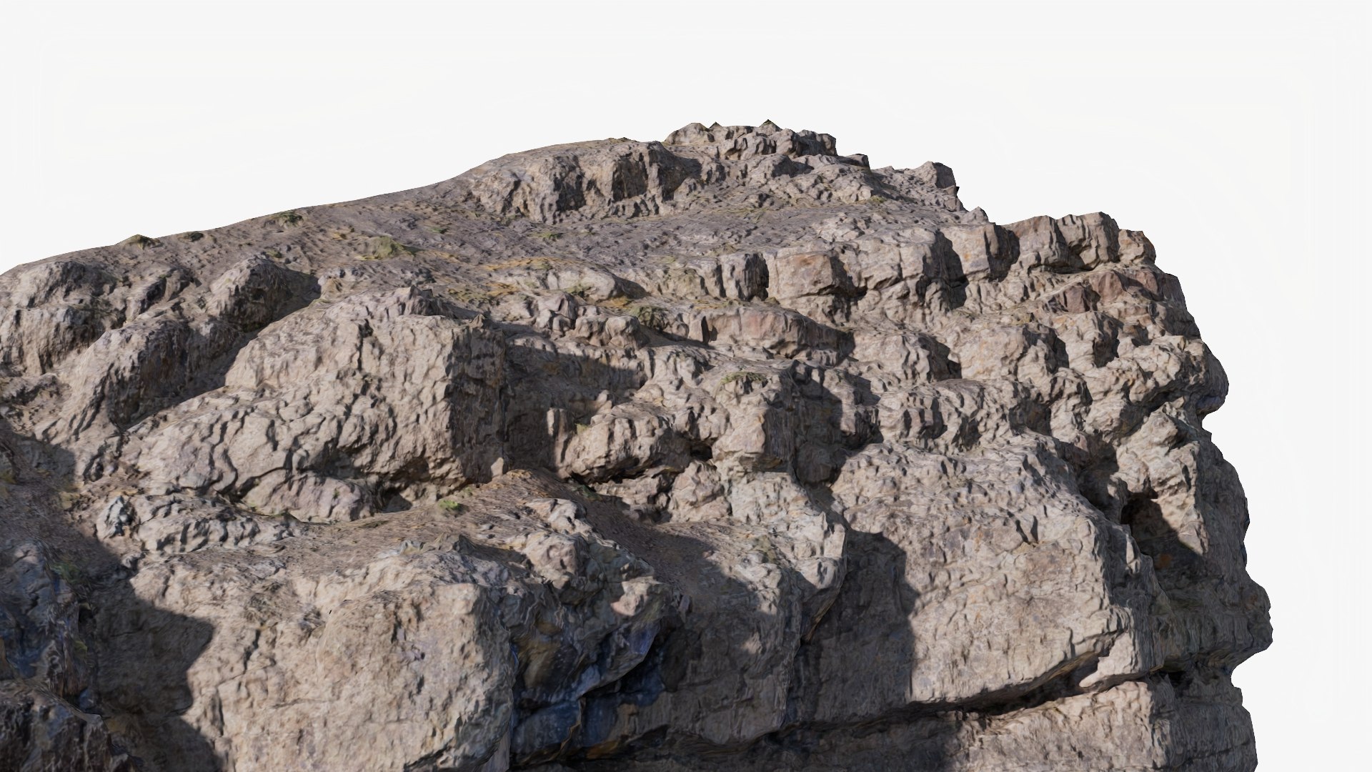 Mountain Peak Scanned StemCell 3D Model - TurboSquid 2370220