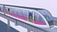 Conceito de trem monotrilho 2023 IV