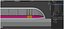 Conceito de trem monotrilho 2023 IV