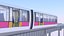 Conceito de trem monotrilho 2023 IV