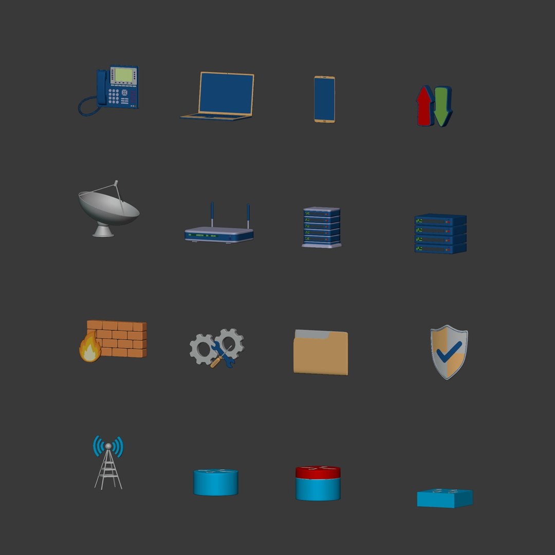 Network Icons Pack 3D https://p.turbosquid.com/ts-thumb/Z3/952zGl/XL/i4/jpg/1663053639/1920x1080/fit_q87/5676e16ece3be66e149cc401b196a9ccf392918a/i4.jpg