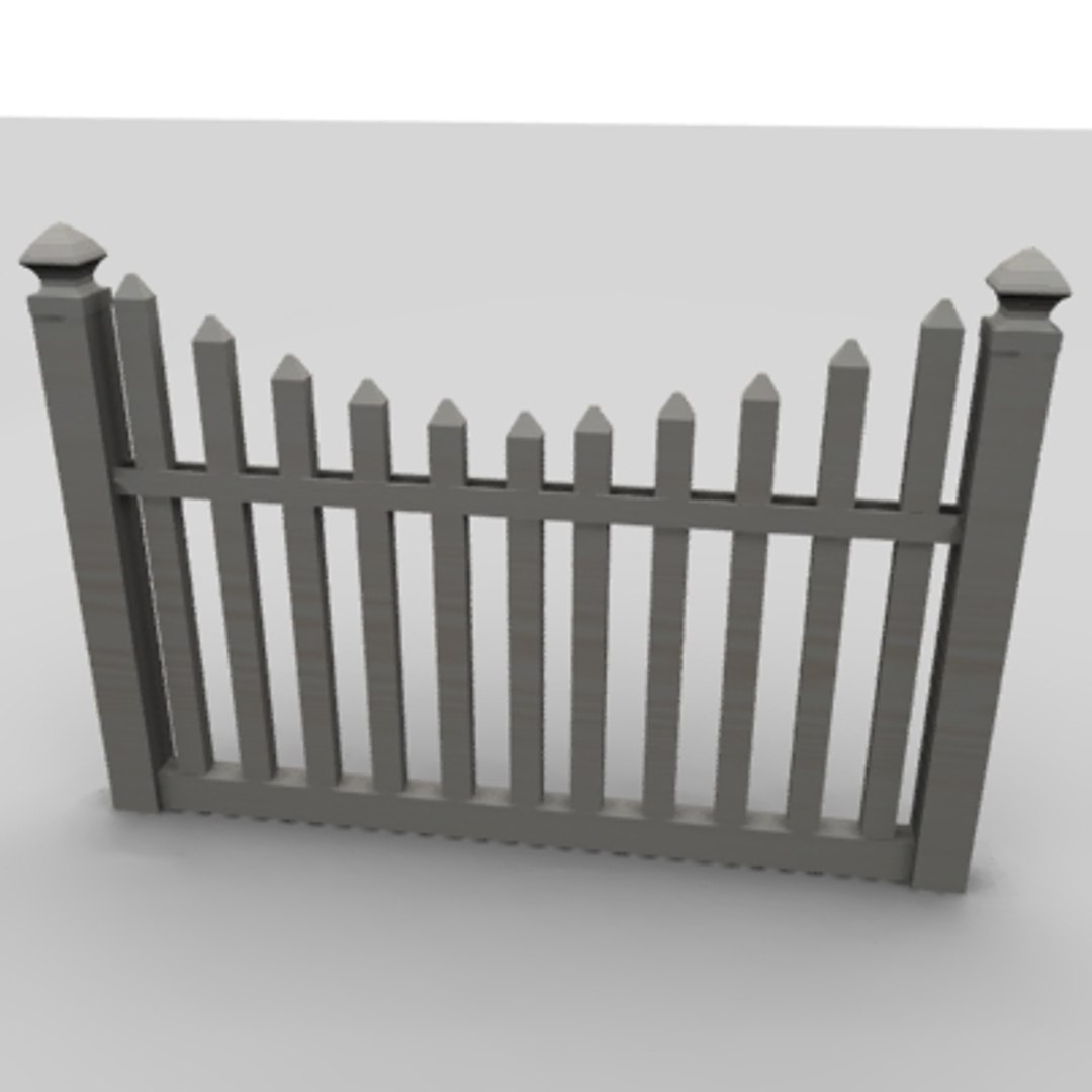 Fence 3d Model