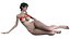 3D 女性キャラクター サンドラ